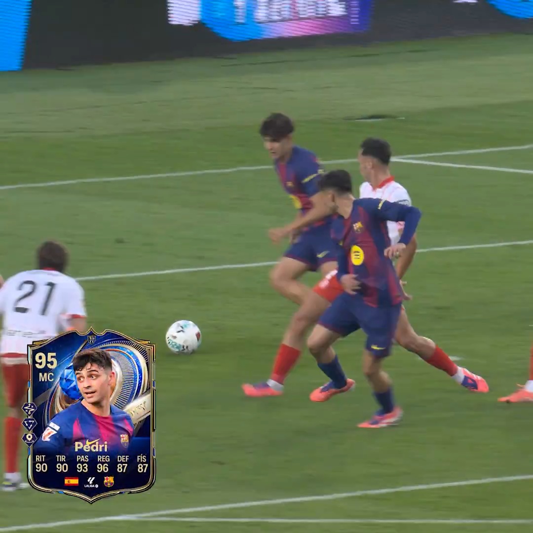 🪄 Donde ocurre la magia el centro del campo del Team of the Year es suyo. 🔮 Descubre a Pedri González en #TOTY de EA SPORTS FC ESPAÑA. #FC26
