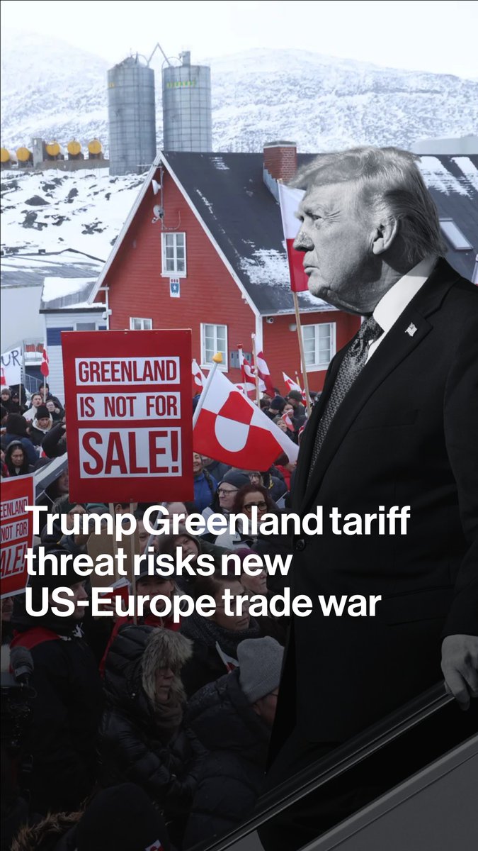 Donald Trump’s threat to hit European countries with a 10% levy over his claim on Greenland risks a new trade war between the US and the EU Alex Morgan explains
