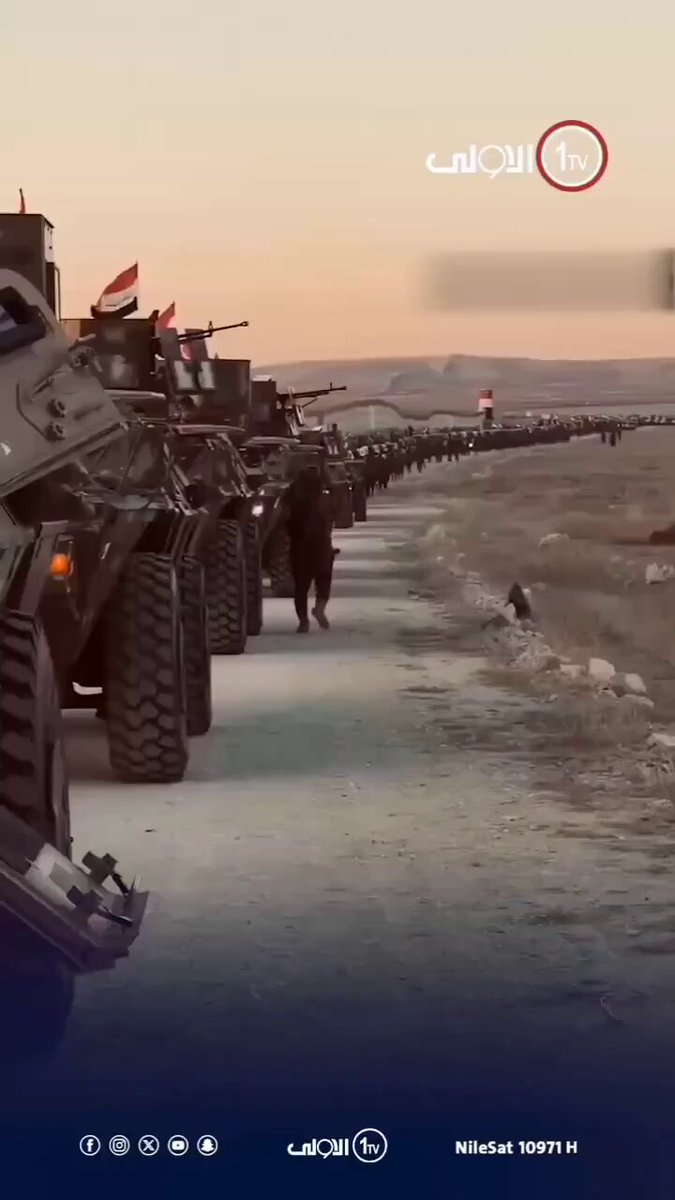 الحدود مع سوريا الان الجيش العراقي والأسلحة الثقيلة