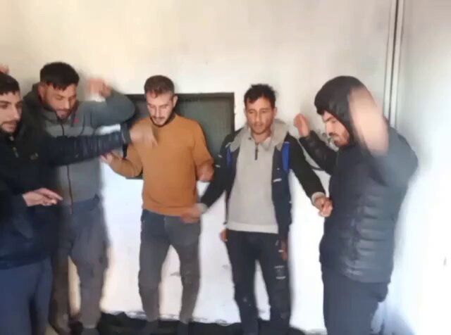 أسرى من قسد الفقش على اغنية ابو عمشة