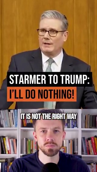 Keir Starmer disappeared up Donald Trump's arse. And he has nothing to show for it.