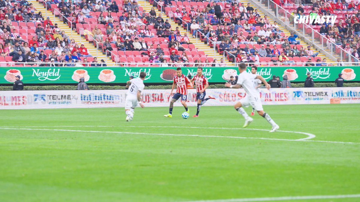 ¡'Hormiga' se hizo presente de nuevo! 🤩 Tras una gran centro de Dani Aguirre, nuestro canterano Rojiblanco remató con un potente cabezazo para mandarla a guardar en el arco rival 🔥