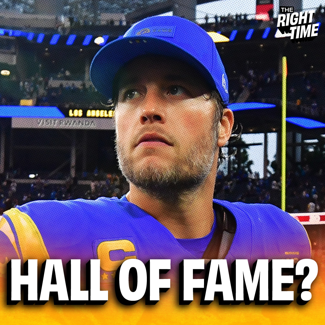If Matthew Stafford fumbles a Super Bowl this easy… We might need to talk 💀 "If the Rams don't win the Super Bowl, shut this Hall of Fame thing up."