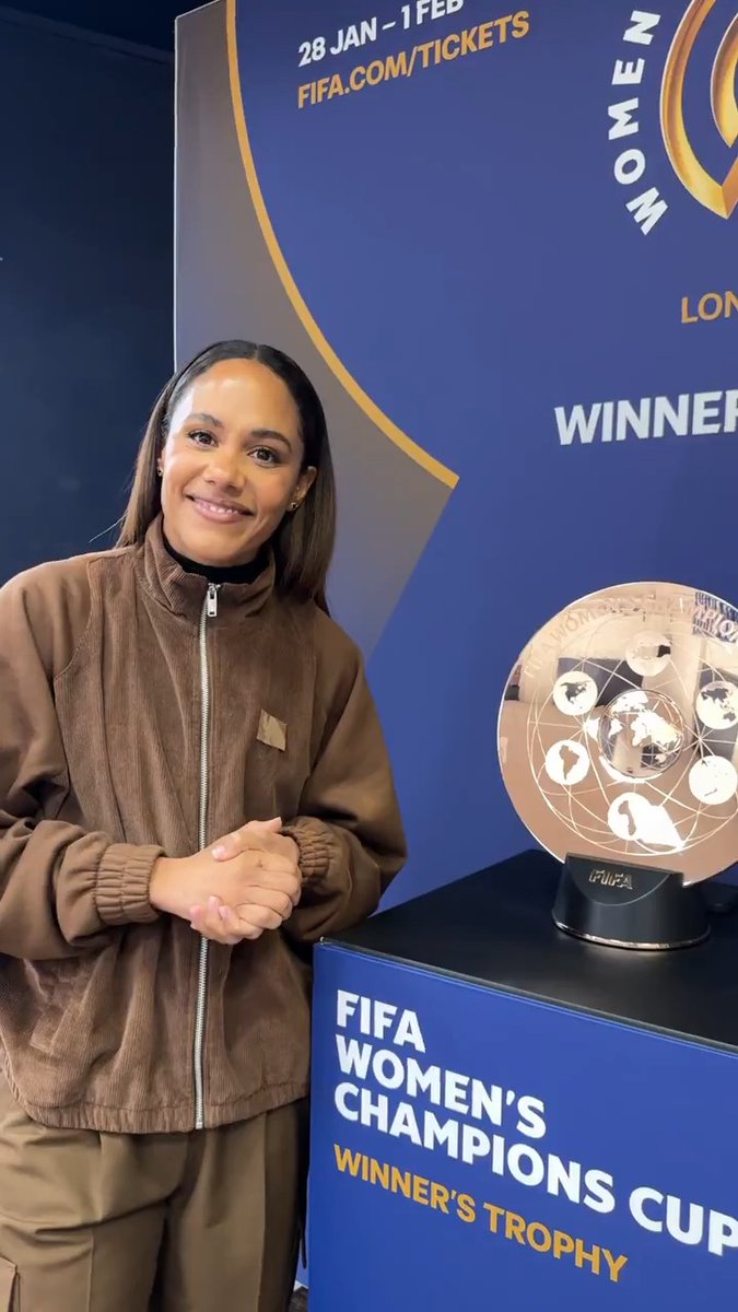 Quickfire questions with Alex Scott: FIFA Women’s Champions Cup edition! 🏆