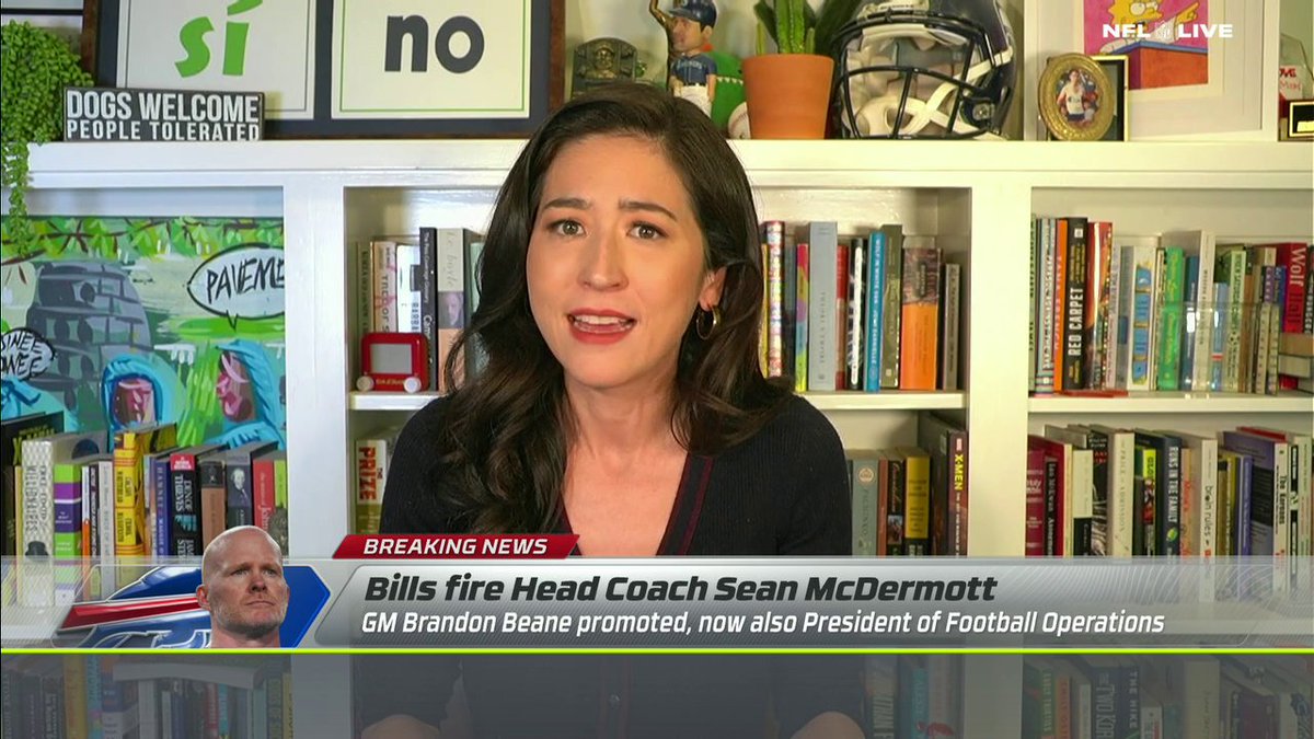 "This year is not the season in which I want to be out there needing to hire an offensive coach." —Mina Kimes on who the Bills should replace head coach Sean McDermott with ✍️