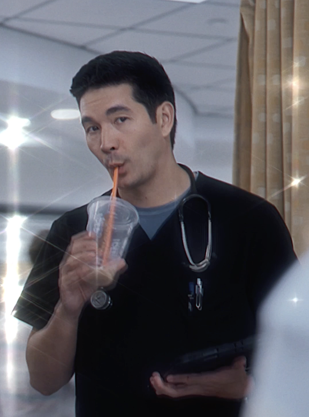 Good evening, doctors. #ThePitt #KenKirby #AyeshaHarris