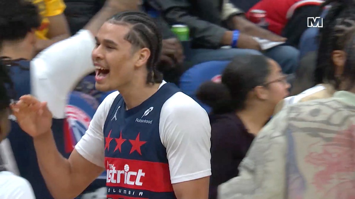 Kyshawn George… BANG! Extremely underrated player… and will develop nicely alongside his newest mentor Trae Young.