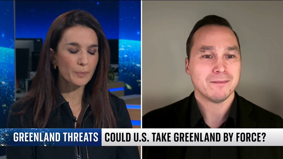 🗣️ @skyyaldahakim: 'Do you think independence would help Greenland to deal with threats from Russia, China and now, the United States?' 🗣️Kuno Fencker: 'Never. We are not after utopia.' Greenland latest: 📺 Sky 501 and YouTube