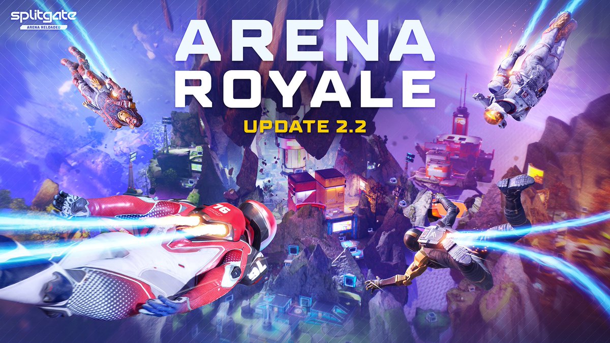 Everything Coming to Splitgate in Update 2.2. See you in the Arena, January 22.