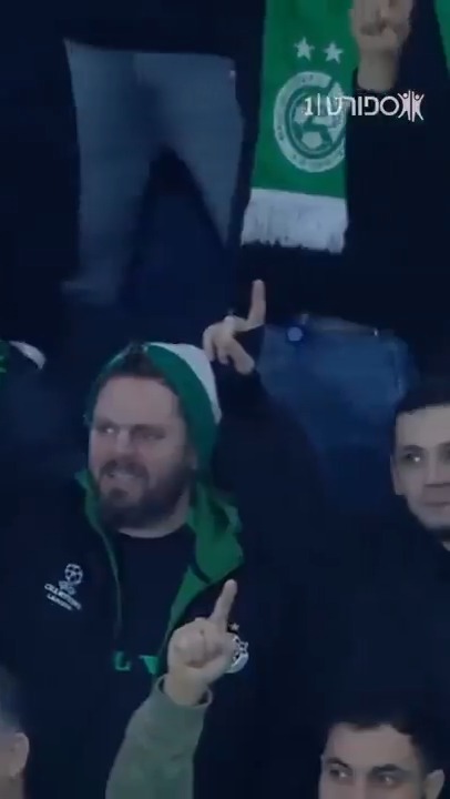 REUNITED WITH HIS TEAM: Israeli Matan Angrest was held hostage by Hamas in Gaza for two years, facing torture, abuse, and starvation. Now a free man, he finally returned as a fan to Maccabi Haifa, leading the chants for his favorite football team.