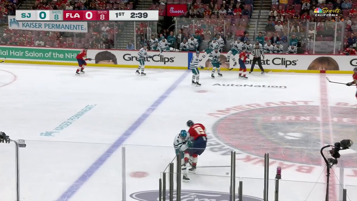 Vincent Desharnais lays the boom on Matthew Tkachuk! 💥