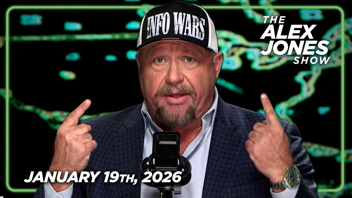 FULL MONDAY BROADCAST: Trump Issues War Ultimatum To Denmark, Says Greenland Absolutely Vital To US National Security! Leftists Intensify Violent Attacks Against Journalists & ICE! PLUS, Globalists Admit NWO Is Dead Ahead Of Davos! Market Expert Kirk Elliott Breaks Down Silver's Surge To $95/oz, And Reveals That Top Experts Are Now Predicting $300/oz By The End Of The Year! FINALLY, Investigative Journalist Nick Shirley Joins Alex Jones To Give A First Look Of His New Investigations & Responds To The Left's Intensified Attacks On Journalists! MUST-WATCH/SHARE! — FULL SHOW 1/19/26