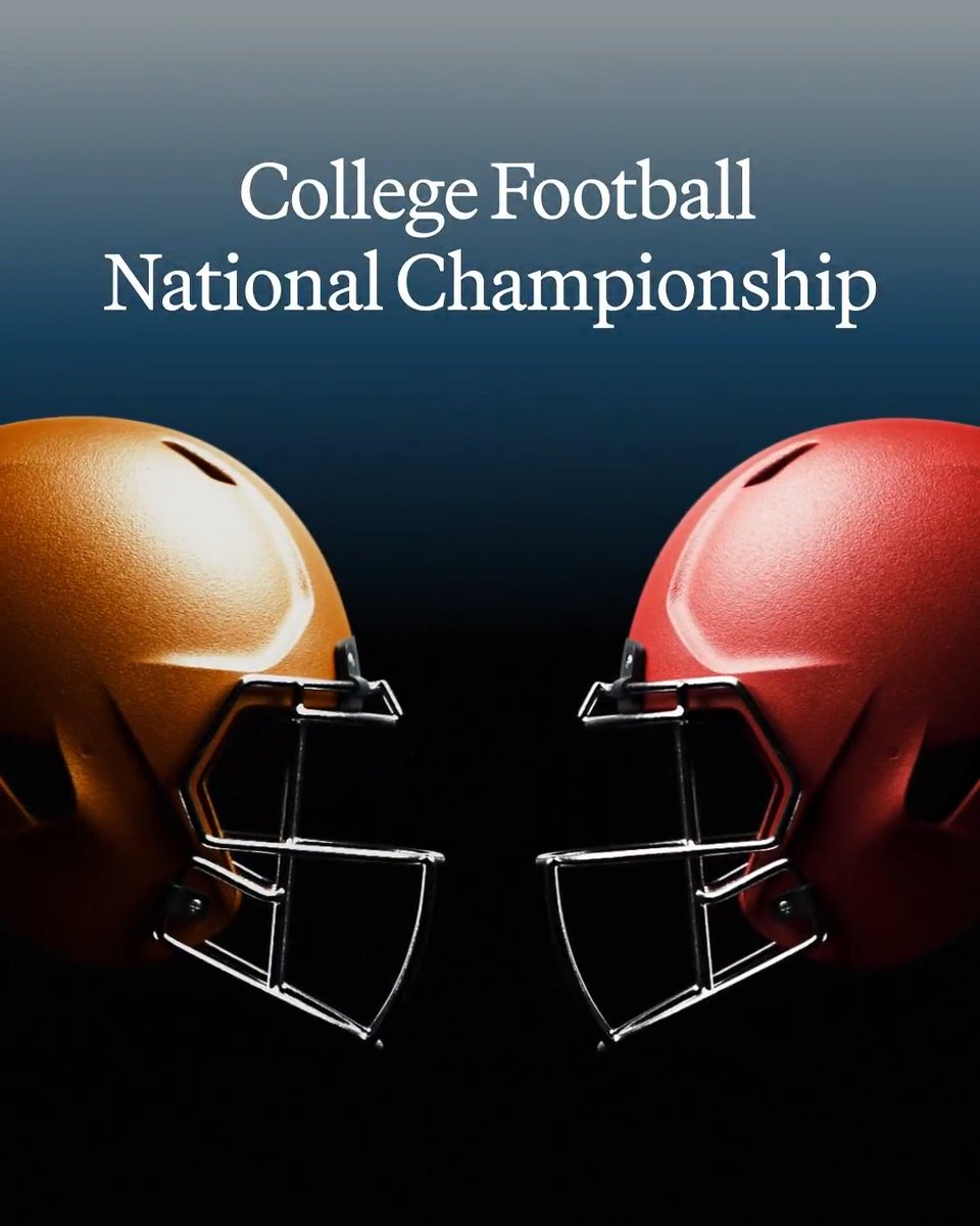 Miami vs. Indiana 🏈 The College Football National Championship is set. Who do you think comes out on top? Make your prediction now: