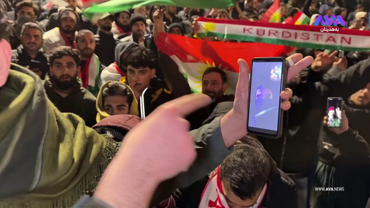 اهل زاخو الابطال في الشوارع ينتظرون اشارة وخلال ساعة يصلون الى قلب الحسكة .