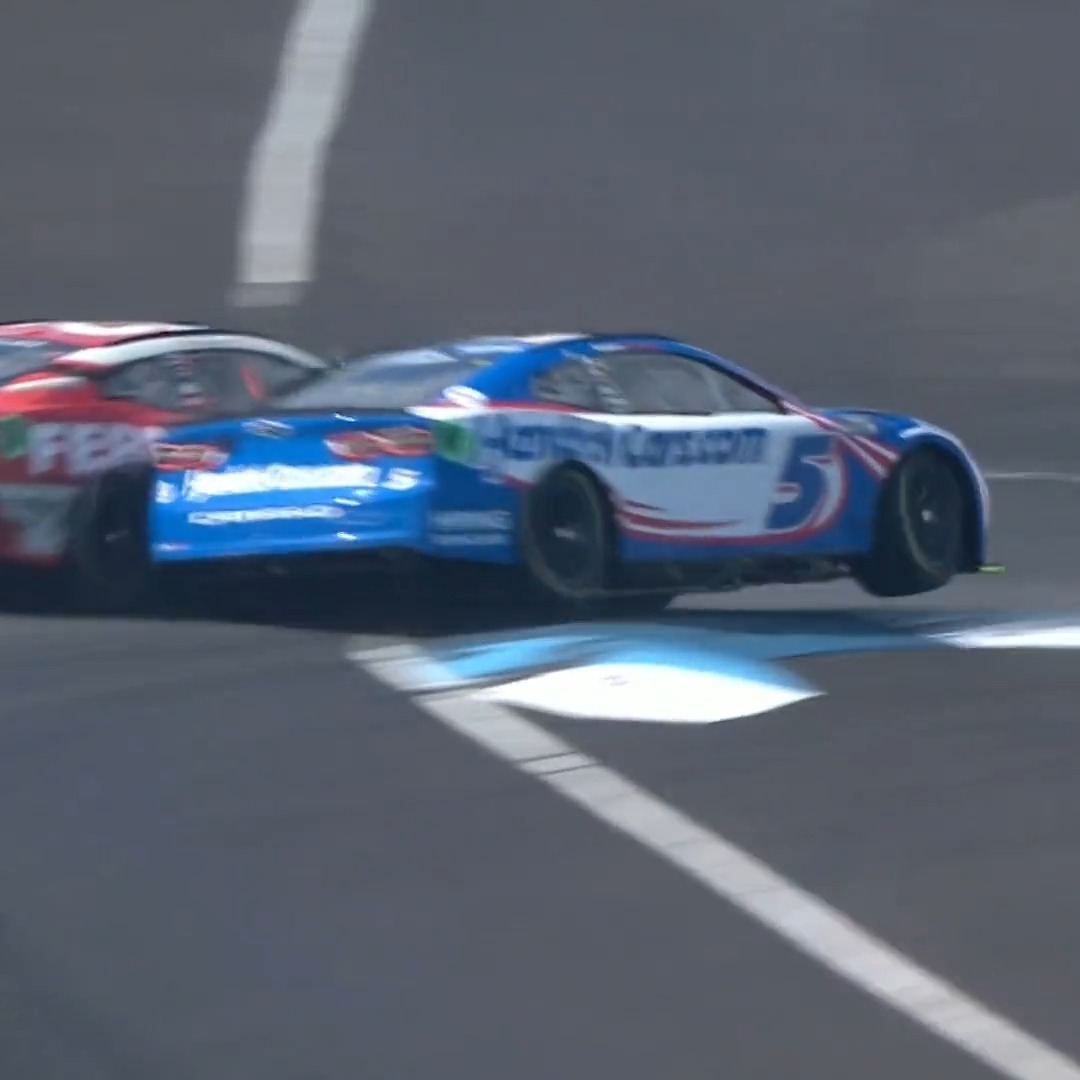 Did we ever figure out what actually happened here with Kyle Larson?