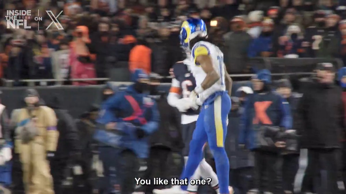 I’m a Jaylon Johnson fan man. Real sportsmanship 24/7.