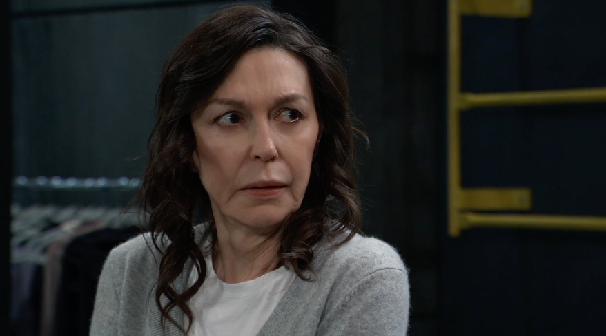 WATCH: Anna can't believe her ears as the voice of Cesar Faison has seemingly returned from the grave to haunt her. #GH