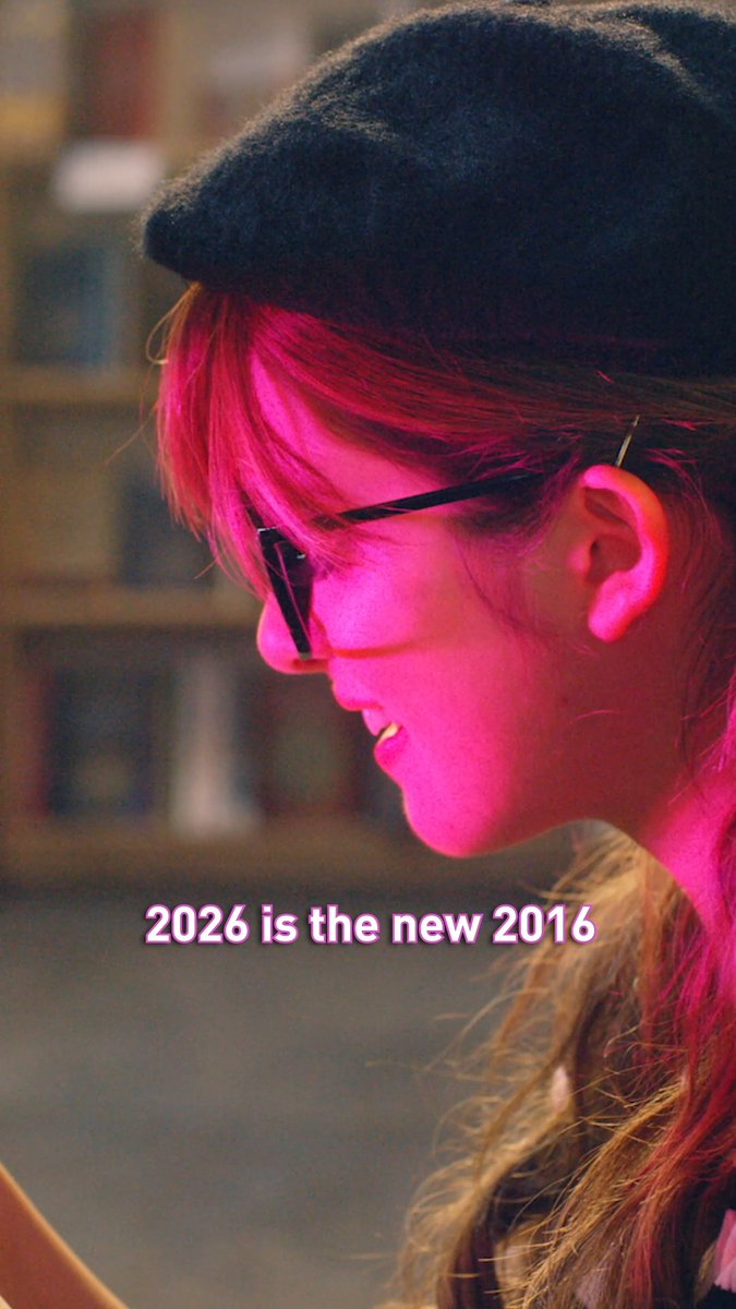 2026 is the new 2016, getting nostalgic? 😍