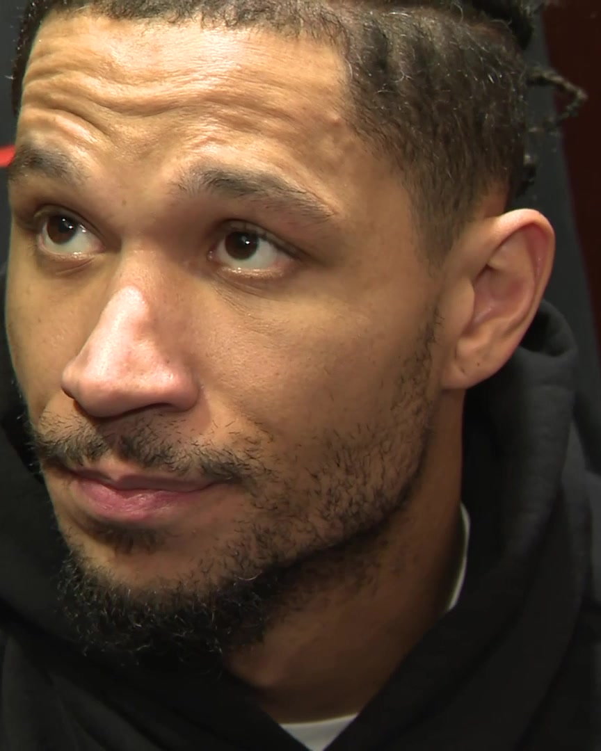 Josh Hart on went wrong effort-wise in the first half vs. Dallas "I don't know why. I wish I did. We've got to have a better sense of urgency. All of us"
