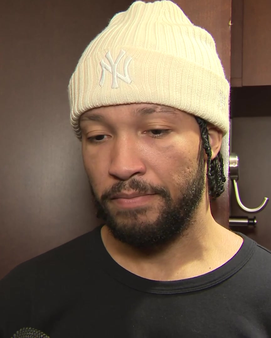 Jalen Brunson on Josh Hart saying the Knicks need to do "soul searching" "Should've started a couple weeks ago, but we gotta start tomorrow. We've got to figure this out fast"