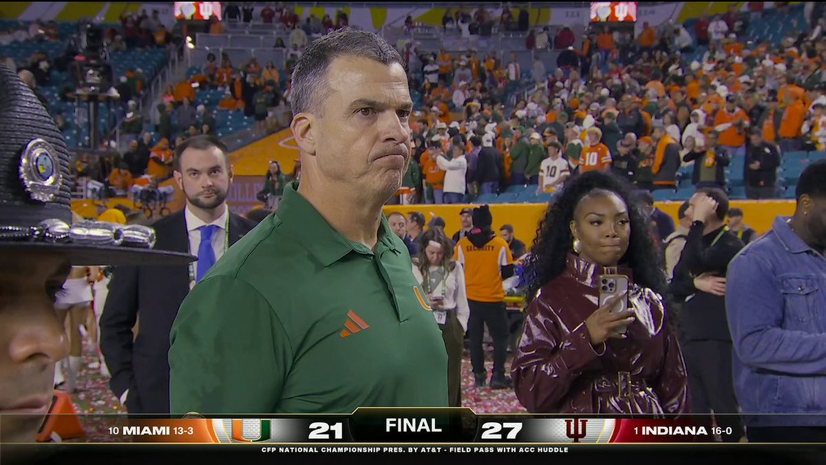 “I have no doubt in my mind that they will be right back here very soon, if not next year.” The culture is set. The foundation is set. The Miami Hurricanes will be back 🙌