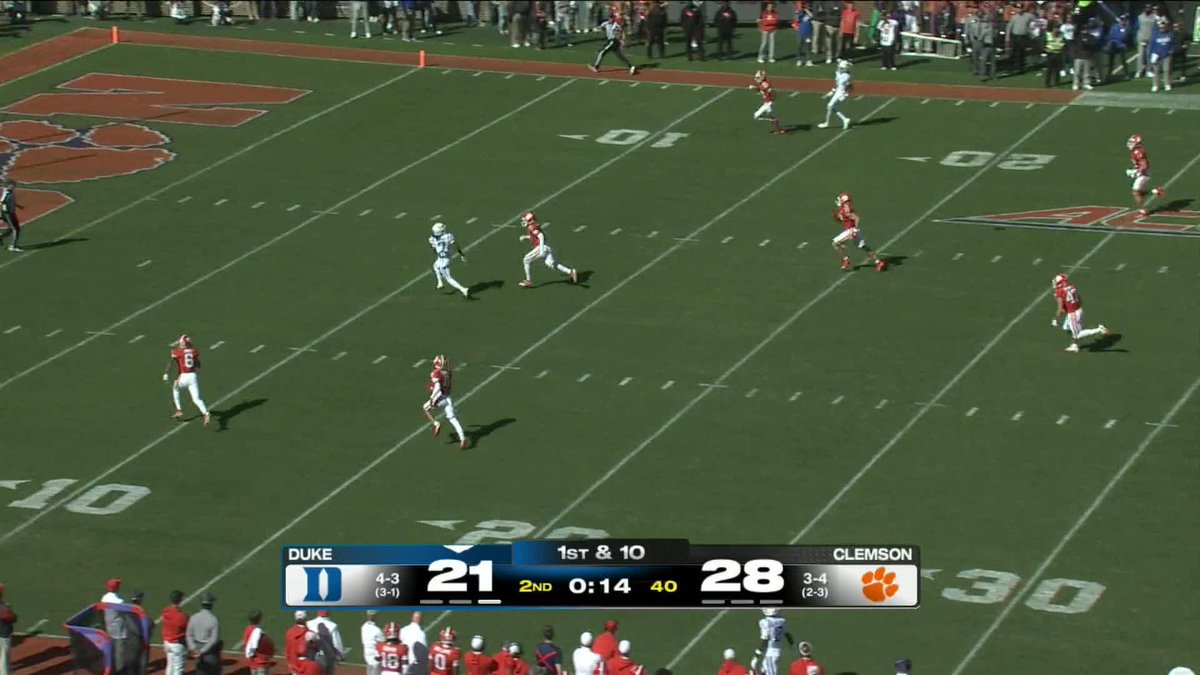 We may not have won today, but it does make me feel a lot better knowing my QB next season will be doing this.