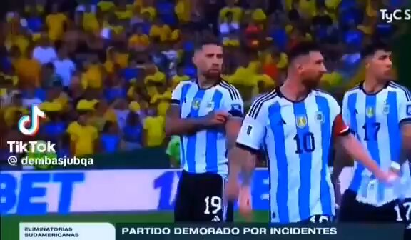 November 2023 Brazil-Argentina World Cup qualifier at Maracanã. The World’s Number 1 Messi team left the field in protest, delaying kickoff 27 minutes! Messi wasn’t fine! This post is not about Messi, BUT to the Docile, Intellectual Vegetables especially Nigerians who want to make repression a Norm and we are surprised when they have Tinubu as a President
