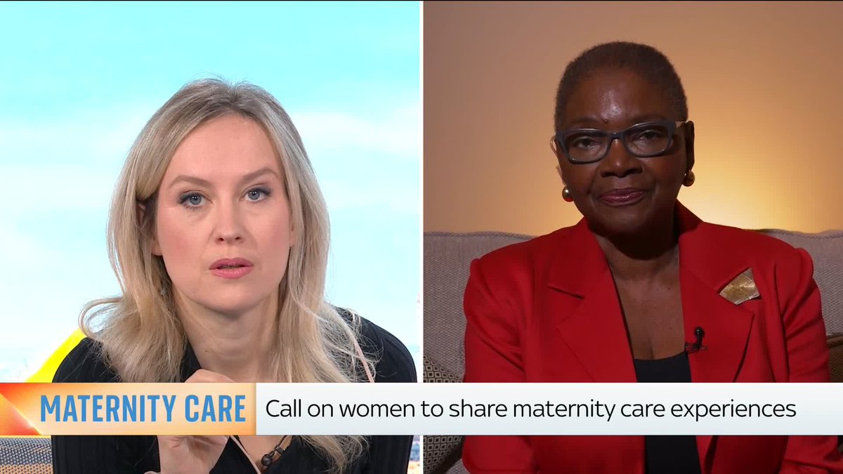 'Is this all about funding for properly trained midwives?' - Sophy Ridge Chair of the independent national maternity and neonatal investigation, Baroness Amos, joined Sophy to talk about the state of maternity care in the UK ⬇️