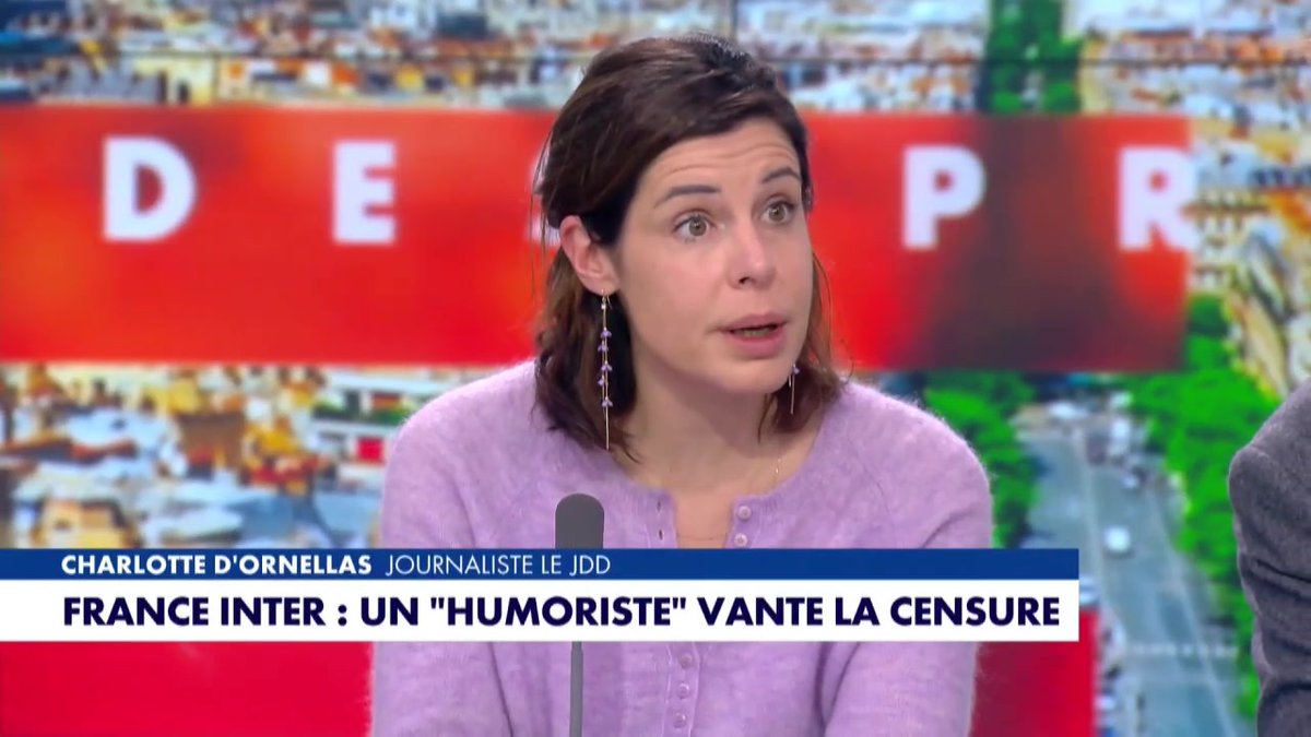 Quand vous rencontrez des gens qui sont, qui pointent plutôt (...) à gauche (…) ils disent tout ce qu'ils pensent (...) Et à l'inverse, quelqu'un qui (…) se situe à droite (…) il va d'abord observer qui est là. Est-ce que je risque de choquer ?" explique Charlotte d'Ornellas #HDPros