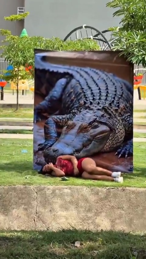 OMG 😳 Wait until it’s finished, then you’ll see how terrible fear really is. 😱