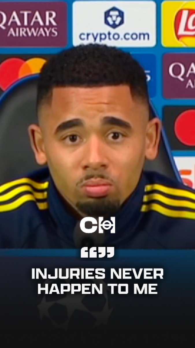 🗣️ Gabriel Jesus: “I want to extend my contract, I want to stay at Arsenal, I want to win trophies. I came here with a purpose.” 🏆✍️ 🎥 Connor Humm