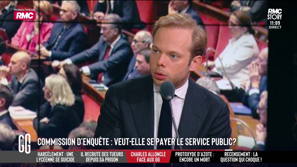 🗣️ Charles Alloncle : "Le coeur du sujet, c'est l'enrichissement de quelques-uns sur l'argent du contribuable et notamment avec les contrats de production. Mediawan, c'est le 1er contrat avec France TV, c'est 100 millions € par an. Et ce n'est pas une société française." #GGRMC
