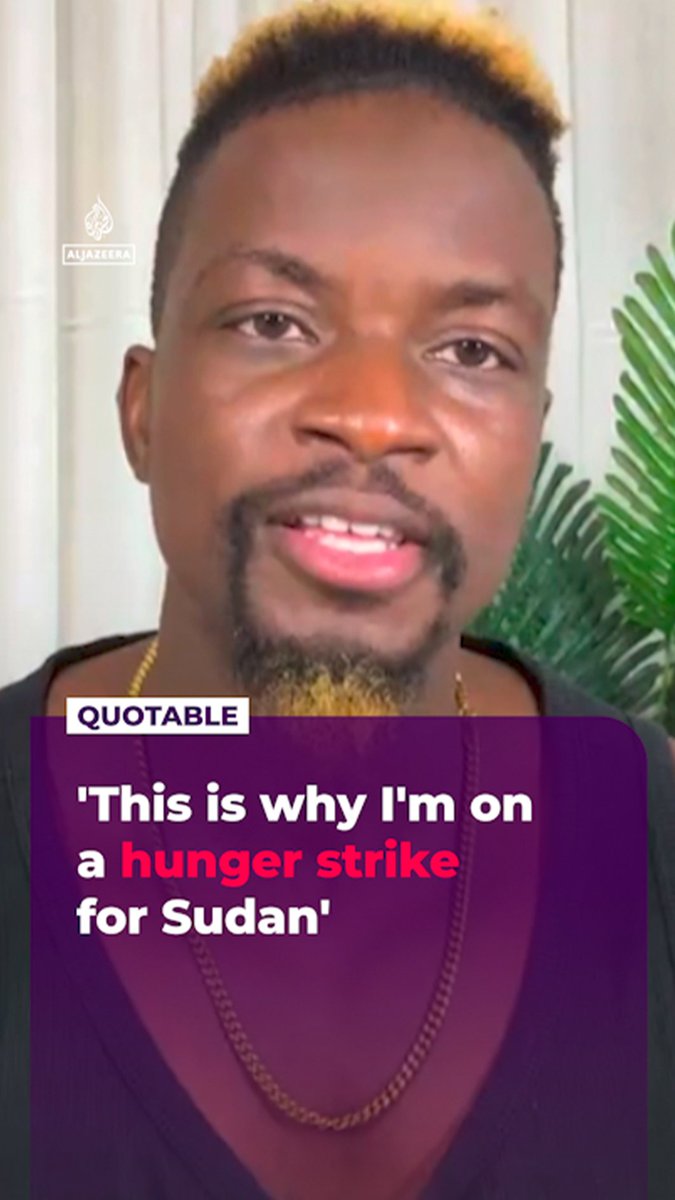 "I'm so ashamed to see that the internet is silent about this situation." Canadian rapper Jae Deen has stopped eating food to raise awareness for Sudan’s humanitarian catastrophe. His campaign Starving for Sudan hopes to raise money for food relief.
