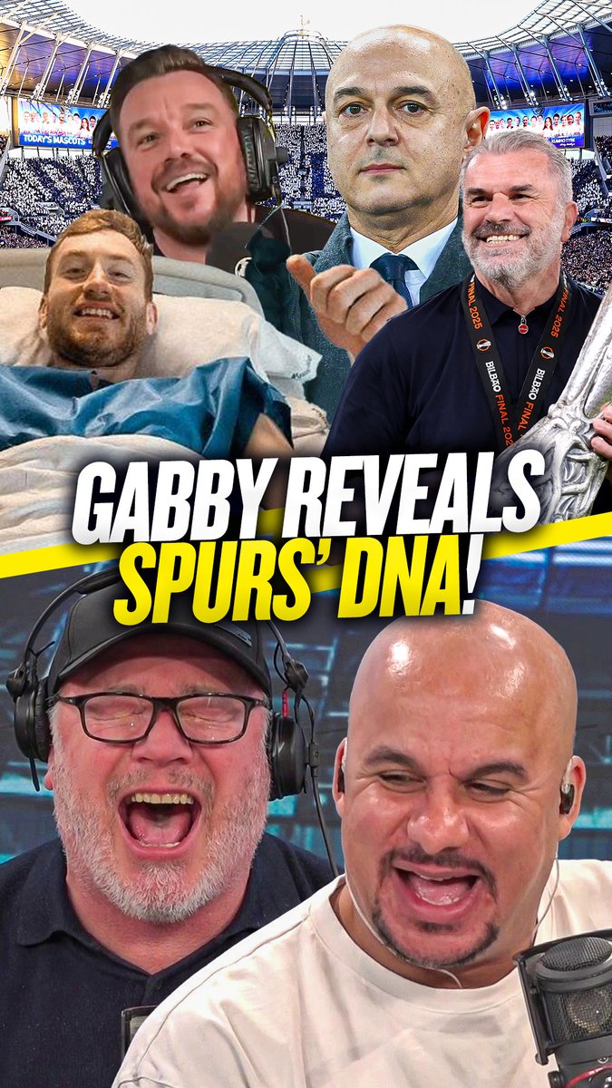 ✅ Blaming Daniel Levy ✅ "To Dare Is To Boo" ✅ O'Hara claiming Spurs are "back" ✅ Wanting to lose to hurt #AFC Gabby naming what makes up Tottenham's "Spursy" DNA was hilarious... but O'Hara wasn't happy! 🤣