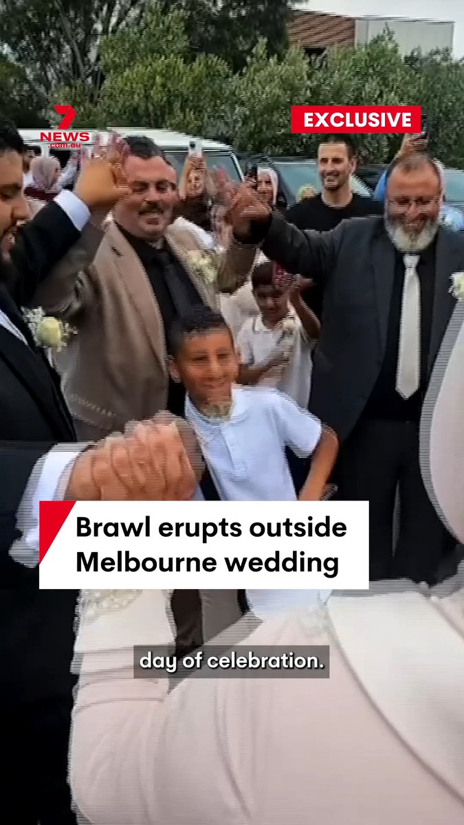 A brawl erupted outside a Lebanese wedding, causing police presence at the Altona North event. This, however, did not stop the happy couple from saying 'I do'. #altonanorth #melbourne #wedding