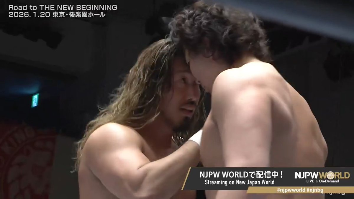 💥Road to THE NEW BEGINNING💥後楽園大会‼️ 第5試合終了後、ジェイクが挑戦表明‼️ IWGPヘビー級王者・辻の答えは…⁉️ 視聴&登録⏩「NJPW WORLD」で検索📱 #NJPW #njpwworld #njnbg