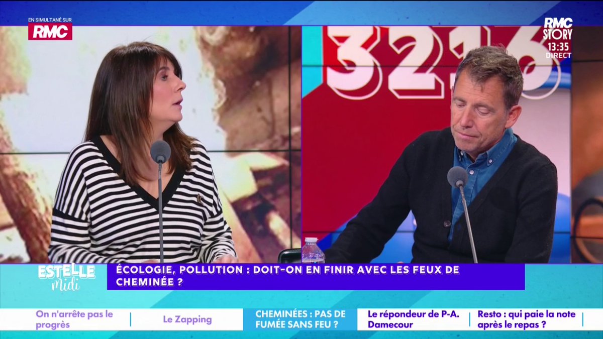 🔥 Supprimer les feux de cheminée ? 🎙️ Daniel Riolo : "Les Français n'en peuvent plus d'entendre ces discours-là ! Qu'à la campagne on aille faire c**** les gens qui veulent faire leur feu ! Comme par hasard, c'est dans les agglomérations gauchistes que ça arrive" #EstelleMidi