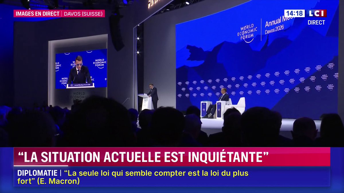 🔴🗣️ "C'est une guerre sans règle, le droit international est piétiné. La seule règle qui s'applique est celle du plus fort" déclare Emmanuel Macron