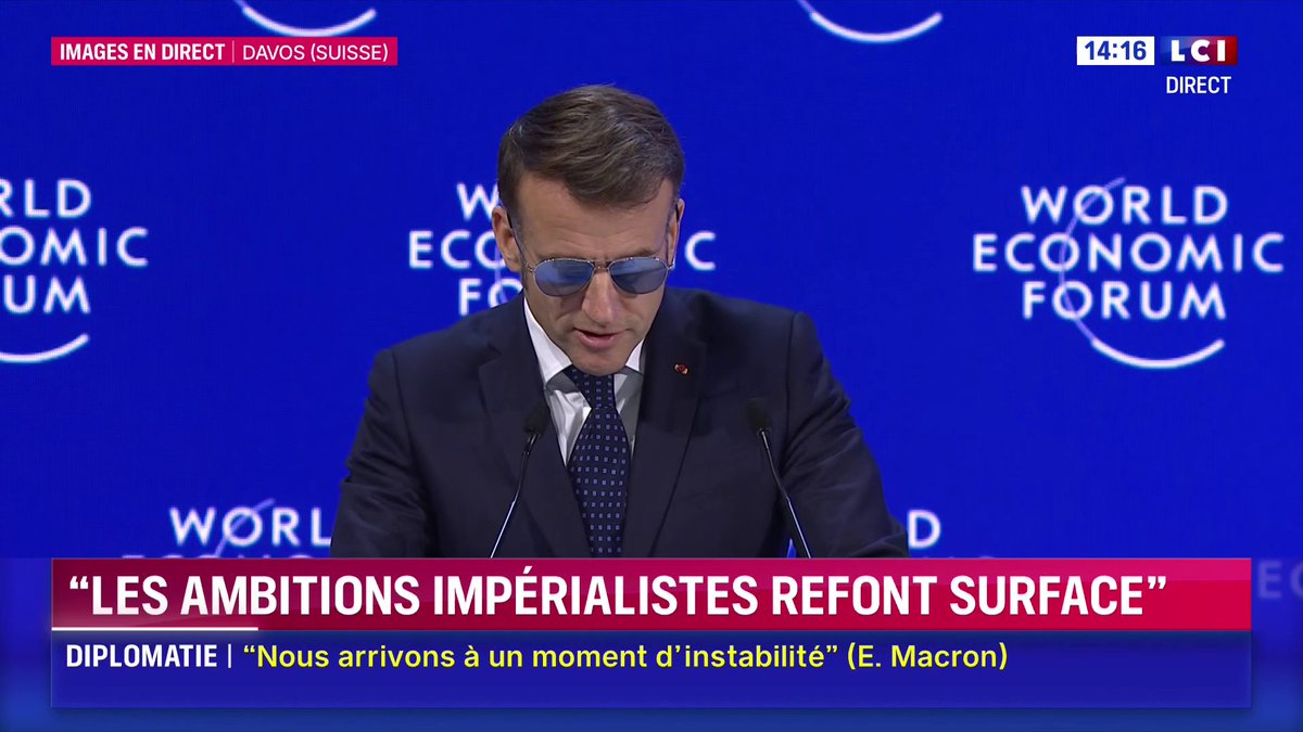 🔴🗣️ "Quand on regarde la situation, c'est clair que la période est inquiétante." estime Emmanuel Macron