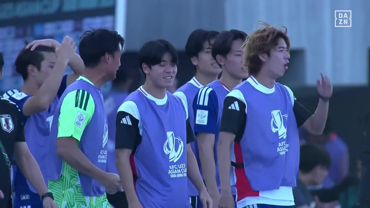 いざ決勝へ 🇯🇵日本代表 1点を守りきり逃げ切り勝ち 🏆AFC U23 アジアカップ 準決勝 🆚日本×韓国 📺 DAZN ライブ配信中 #U23アジアカップ #だったらDAZN