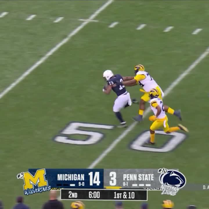 Remember when Kenneth Grant caught Kaytron Allen from behind? 340lb interior defensive linemen aren't supposed to move like that