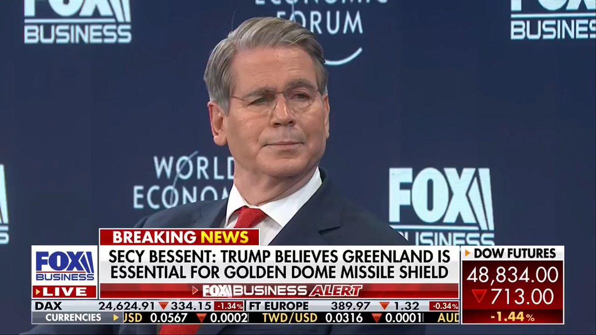 $22 TRILLION: That is the defense spending gap between the U.S. and NATO since 1980, according to Treasury Sec. Bessent. SEC. BESSENT: "I think that the NATO alliance is very safe, sound and thanks to President Trump, it's never been more secure." "Europeans have been spending the money on social welfare, on roads, on education, and it's time for them to pay more, which they've agreed to do." Maria Bartiromo