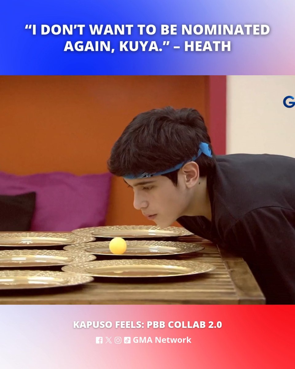 #KapusoFeels: Heath VS Miguel! 🔥 #HeathJornales #MiguelVergara Watch #GMAPBBCollab on weekdays at 9:40 PM and on weekends at 6:15 PM on GMA! For more Kapuso Feels, visit