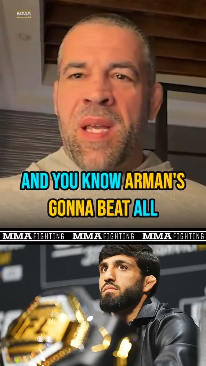 .@iamtheimmortal reacts to Arman Tsarukyan being left out of #UFC324 title fight: "[Justin Gaethje vs. Paddy Pimblett] is a co-main event, No. 1 contender fight after Arman and Ilia fight. That’s what it should be.” (🎥 Damon Martin)