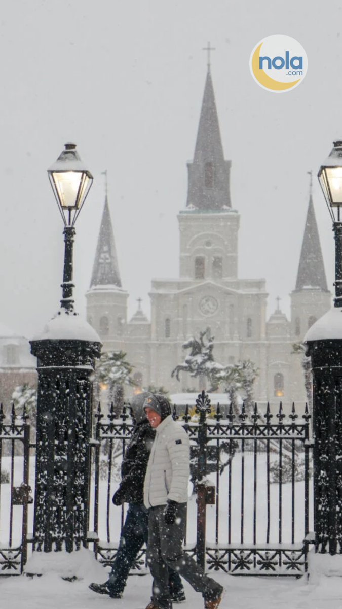 This time last year, New Orleans was blanketed in snow. It was the first significant snowfall since 2009. And we're still not over it. ❄️☃️