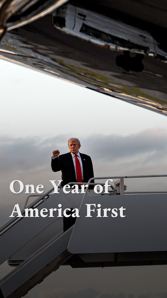 America’s decline is over. Thanks to President Trump, we are facing the world with dignity, power, and strength. From brokering peace deals to increasing defense spending and securing the border, we are putting America First.