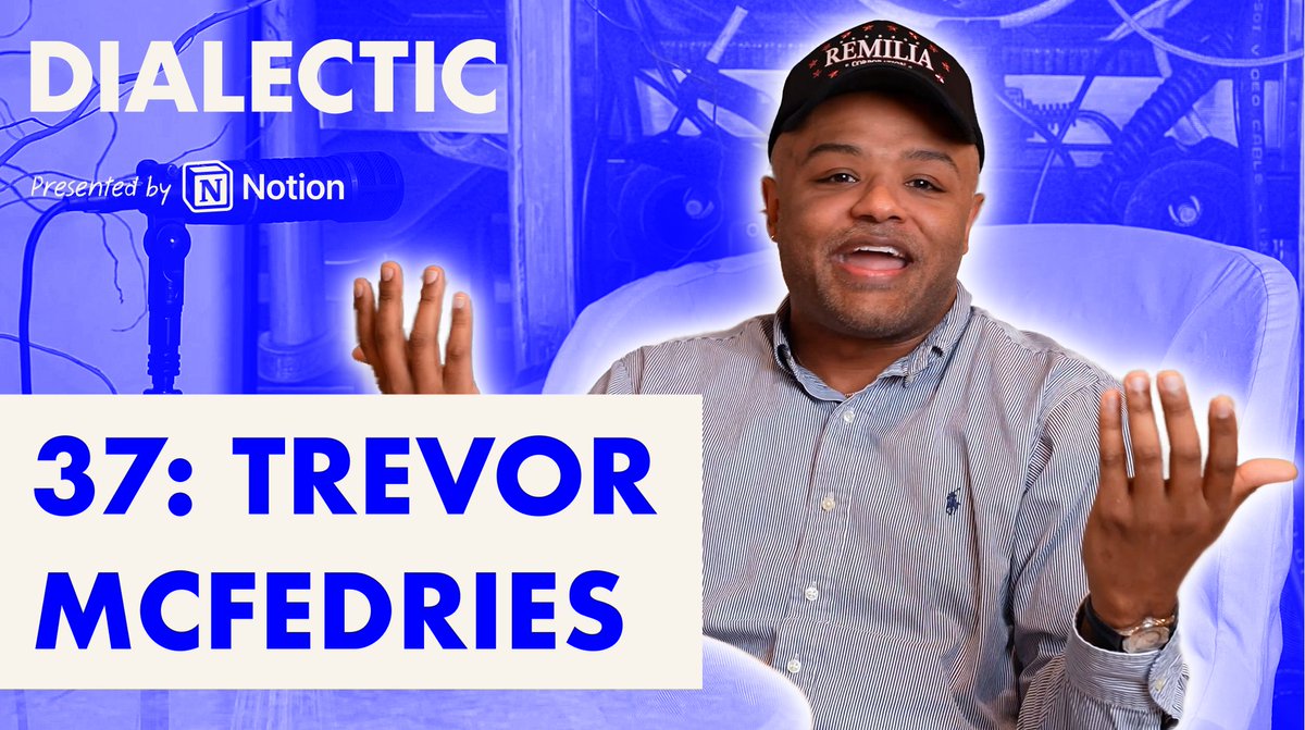 I don't know anyone who is as consistently ahead of culture than Trevor McFedries. I talked to Trev🙃r is hiring DM me! about culture, markets, technology, curiosity, why selling out is punk now, and why creative people should be rich. Trevor has lived many lives: touring DJ who produced a top 10 album, co-creator of lil miquela, founder of Friends With Benefits... among many others (go watch the last 10 seconds of KATY PERRY's I Kissed a Girl music video). Today, he's the founder of new co runner.rodeo and is 1/2 of electronic dance duo SofTT. He also has a fantastic nose for weird, bridges high and low status worlds across culture, capital, art, and tech, and truly lives natively between the frontiers of tech and culture. We talked about: - Why the only creative people who can "opt out" of the algorithm are trust fund kids - How cultural capital has merged with financial capital - Why speculation is rational - The belief economy: from making → framing → predicting - What he learned working with Kanye for three months - Finding new subcultures in the dark corners of Telegram - Why he's long humanity despite everything Timestamps: 0:00 - Opening Highlights 1:18 - Intro to Trevor 4:12 - Thanks to Notion 5:21 - Start: Creative People Should Be Rich 12:03 - Creative Ignition, Infrastructure, and Why Selling Out is Punk 21:49 - Authenticity, Honesty, Divine Creativity, and Borrowed Nostalgia 30:15 - Low Status Games and High Culture, Cultural & Financial Capital, and Crypto 42:08 - The Belief Economy: From Making to Framing to Predicting 48:45 - Markets, Power, Consensus, and Truth 58:22 - Speculation is Rational 1:06:34 - Developing a Nose for Weird, Being Early and On Time 1:19:06 - Unfettered Cultural Spaces on the Internet 1:26:33 - FWB, Community, and Exclusivity 1:31:02 - LilMiquela, Online Storytelling and Celebrity, Touring as a Performer 1:45:41 - Softt, Music as a Way In, Music as a Business 1:52:45 - Culture & Business 1:54:38 - Kanye 2:06:20 - Optimism, The Next Generation, Parenting, The Stuff that Counts, and Cerulean Available on all platforms now.