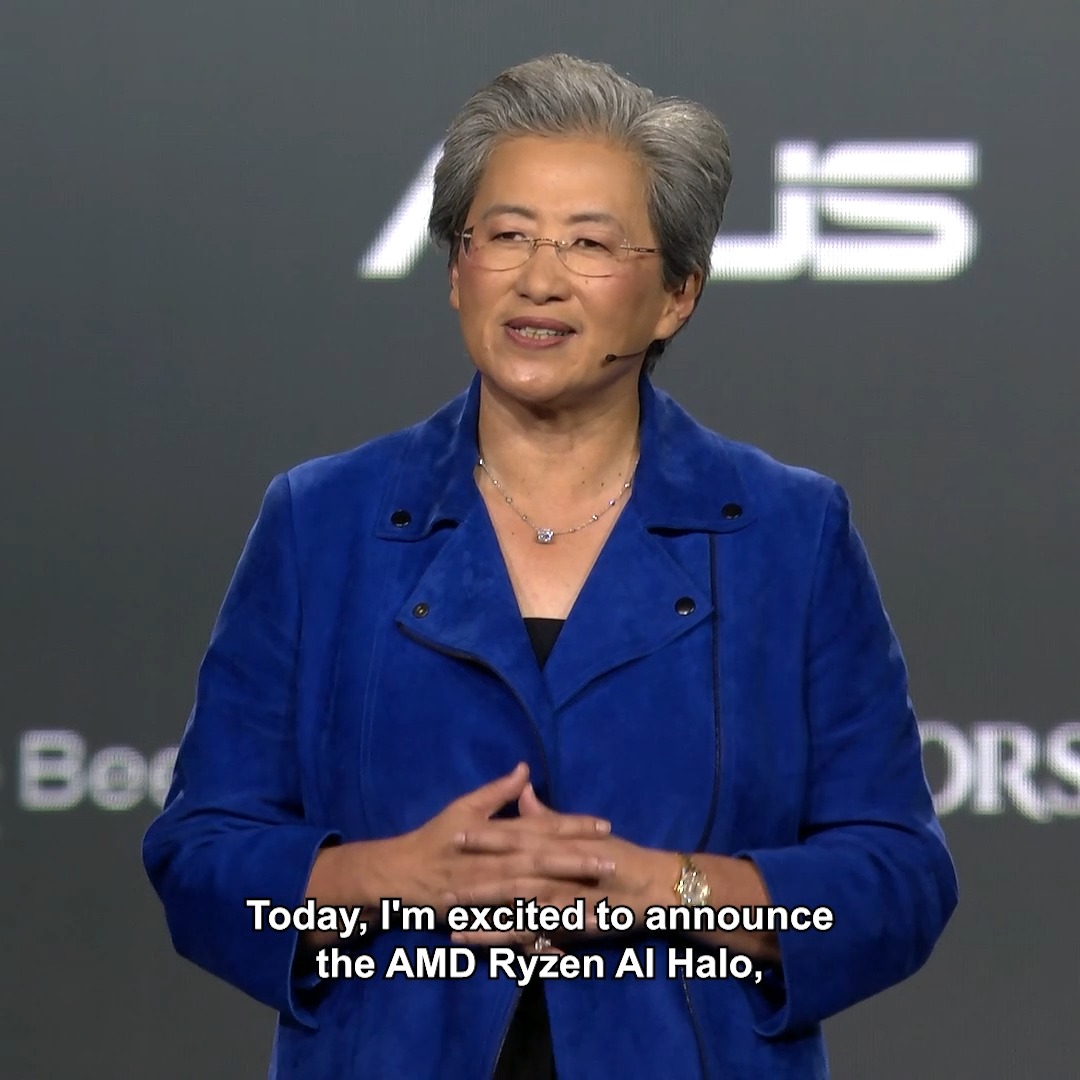 Introducing AMD Ryzen AI Halo, a mini-PC powered by Ryzen AI Max+ that delivers desktop-class AI compute and integrated graphics for running LLMs locally. ⭐ Ready day one with the latest ROCm software, optimized AI developer workflows, and AI apps and models pre-installed.