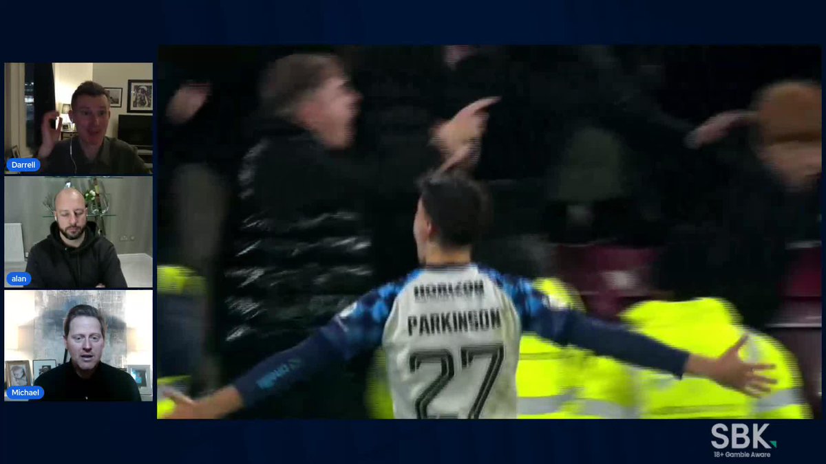 "John McGlynn is doing a great job" 🗣️ Michael Stewart and Alan Hutton speak on Falkirk's knockout win over Hearts and their impressive season so far 🔵 Presented by SBK | 18+ | Please Gamble Responsibly