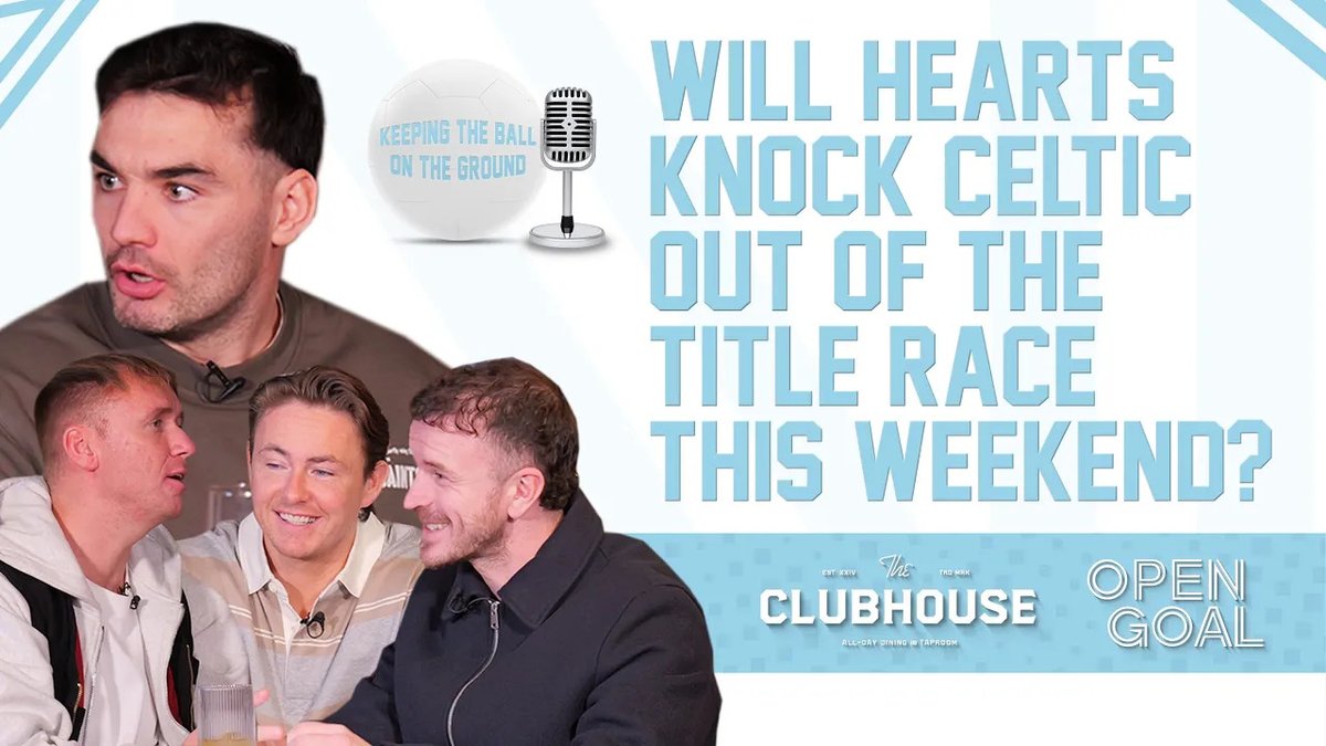 ๐๏ธโฝ๏ธ Tony Watt & Scott Allan join Slaney & Andy Halliday to discuss the transfer window and react to the weekendโs Scottish Gas Scottish Cup. ๐บ Watch on YouTube: ๐ง Or listen wherever you get your podcasts ๐ 20% off food at The Clubhouse Glasgow | Quote: OPEN GOAL